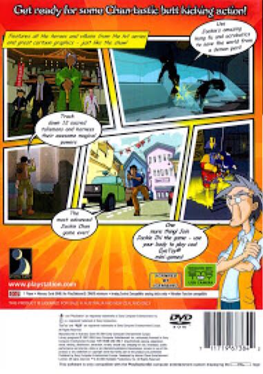 Jackie Chan Adventures - Sony PlayStation 2 (PS2) video game collectible - Main Image 2