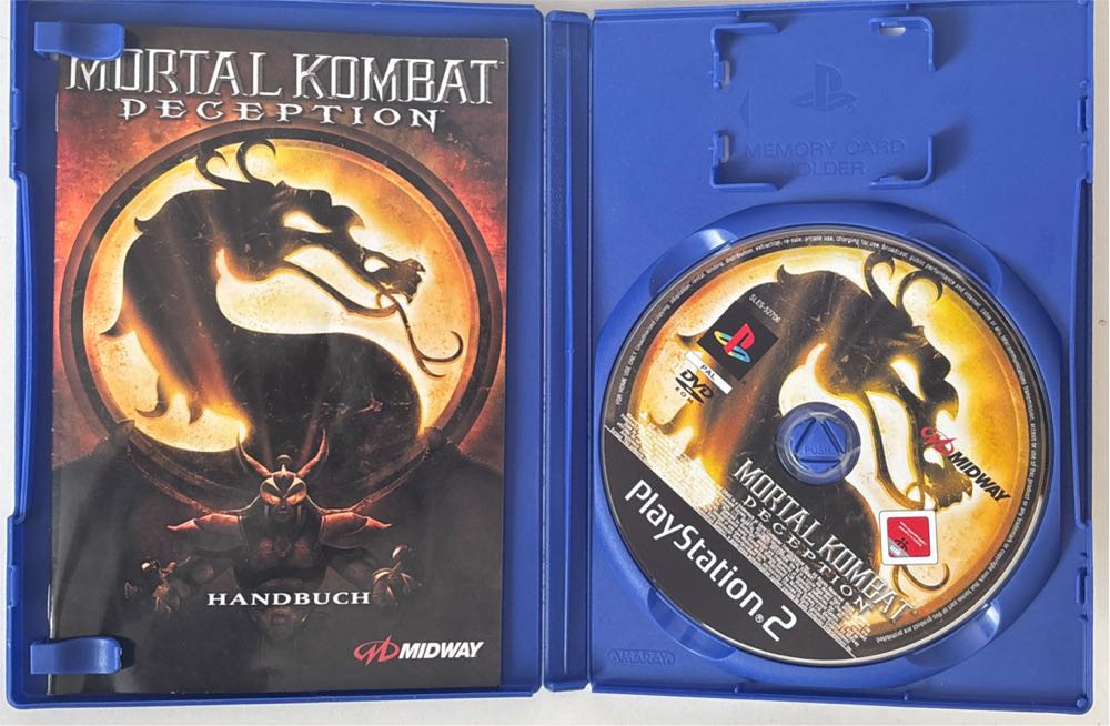 Mortal Kombat Deception - Sony PlayStation 2 (PS2) (Midway/Cartoon Network Games/Warner Bros. Games - 2) video game collectible [Barcode 5037930072000] - Main Image 3