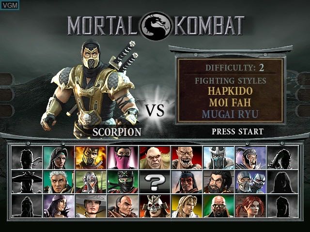 Mortal Kombat: Deception - Sony PlayStation 2 (PS2) (Midway - 2) video game collectible - Main Image 3