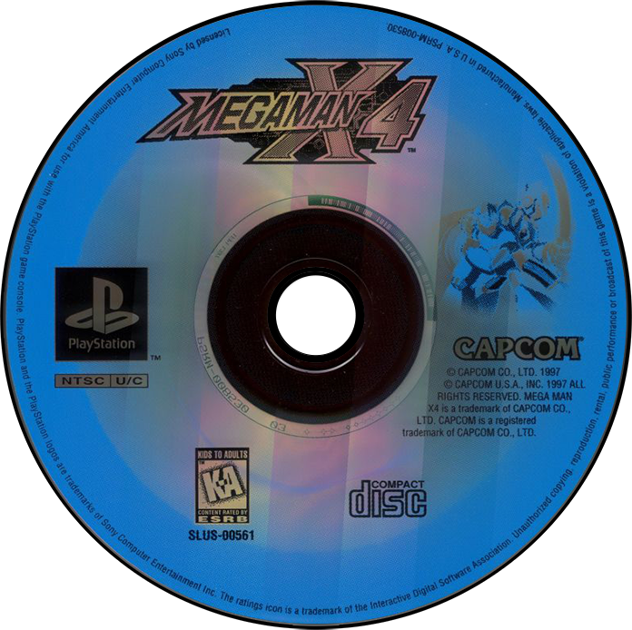 Mega Man X4 - Sony PlayStation (Virgin Interactive - 1) video game collectible [Barcode 013388210213] - Main Image 3
