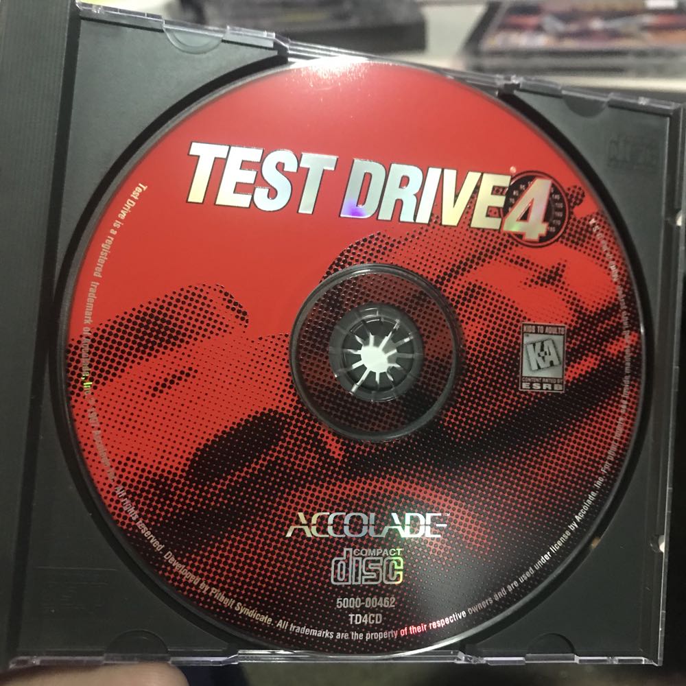 Test Drive 4 - PC video game collectible - Main Image 3