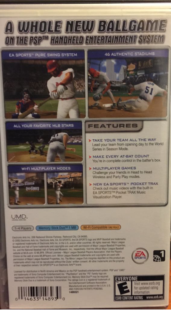 MLB 07: The Show - Sony PlayStation Portable (PSP) (Sony Computer Entertainment - 2) video game collectible [Barcode 711719866725] - Main Image 2