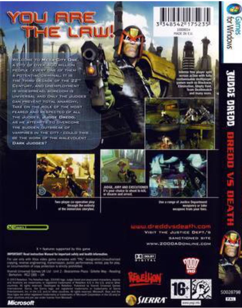 Judge Dredd: Dredd vs. Death - CD Projekt GOG video game collectible - Main Image 2