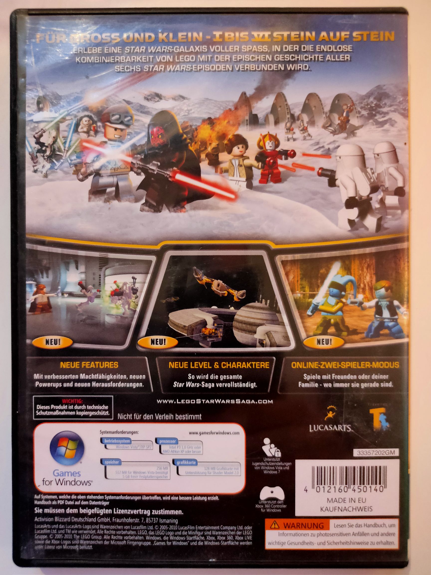 Lego Star Wars Die Komplette Saga - PC video game collectible [Barcode 4012160450140] - Main Image 2