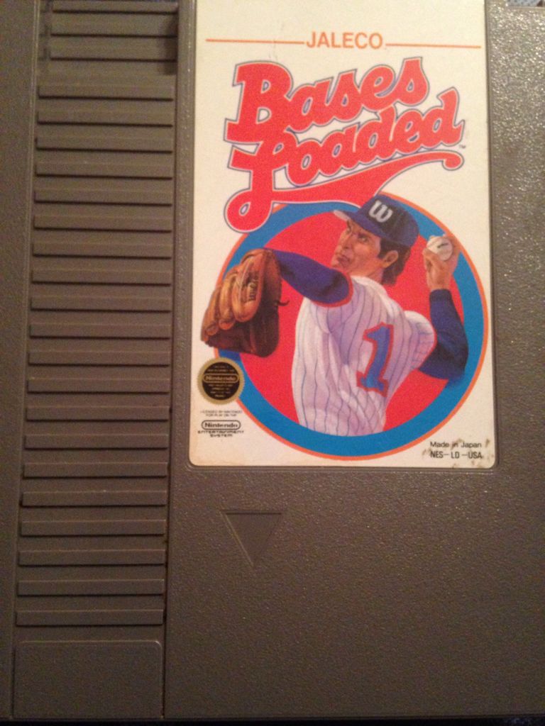 Bases Loaded - Nintendo Entertainment System (NES) video game collectible - Main Image 1