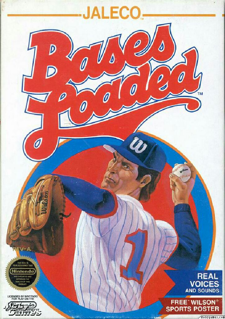 Bases Loaded - Nintendo Entertainment System (NES) video game collectible - Main Image 1