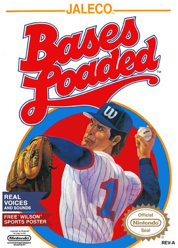Bases Loaded - Nintendo Entertainment System (NES) (1985, Nintendo) video game collectible - Main Image 1