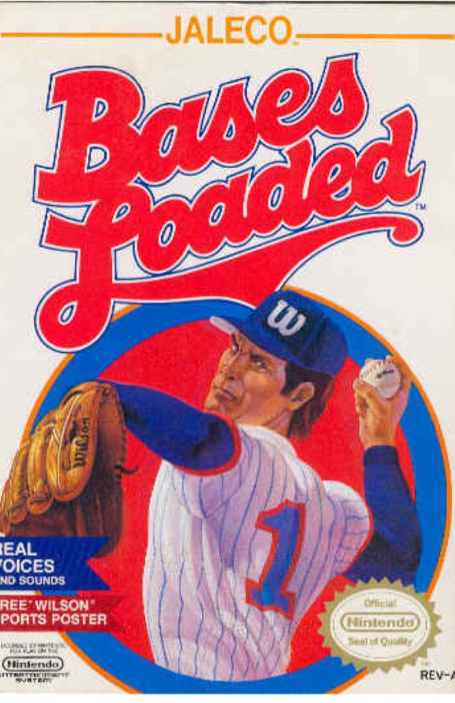 Bases Loaded - Nintendo Entertainment System (NES) video game collectible - Main Image 1