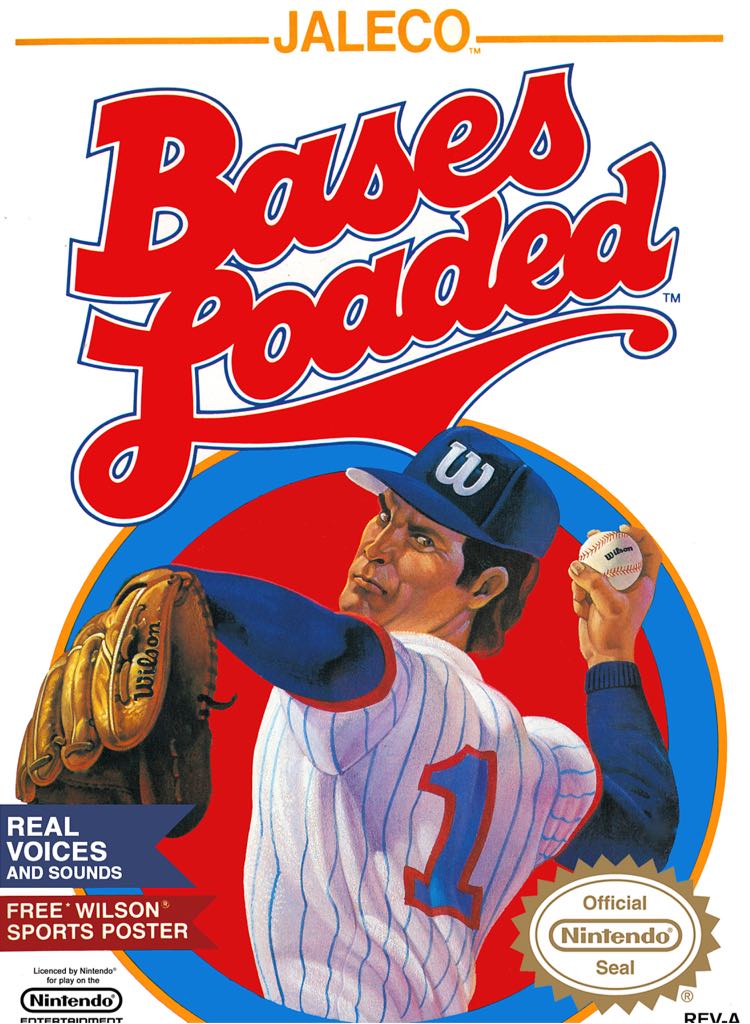 Bases Loaded - Nintendo Entertainment System (NES) video game collectible - Main Image 1