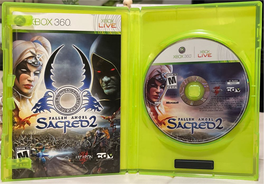 Sacred 2 Fallen Angel - Microsoft Xbox 360 (cdv Software Entertainment Deep Silver - 2) video game collectible [Barcode 894388002202] - Main Image 3