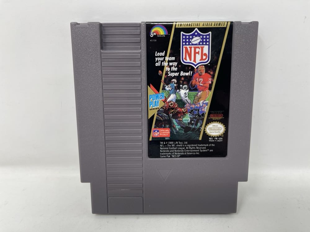 NFL (Sealed) - Nintendo Entertainment System (NES) (LJN - 2) video game collectible [Barcode 023582051581] - Main Image 3