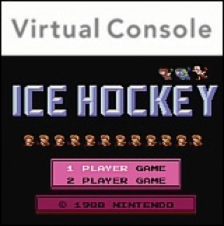 Ice Hockey - Nintendo Wii Virtual Console video game collectible - Main Image 1