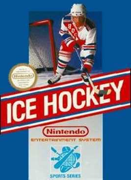 Ice Hockey - Nintendo Entertainment System (NES) video game collectible - Main Image 1