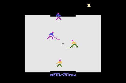 Ice Hockey - Atari 2600 video game collectible - Main Image 2
