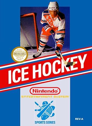 Ice Hockey - Nintendo Entertainment System (NES) video game collectible - Main Image 1