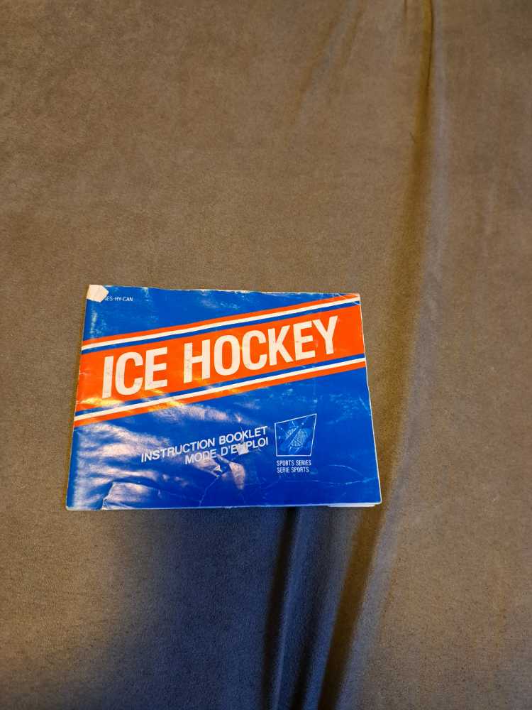 NES: Ice Hockey - Nintendo Entertainment System (NES) video game collectible - Main Image 2