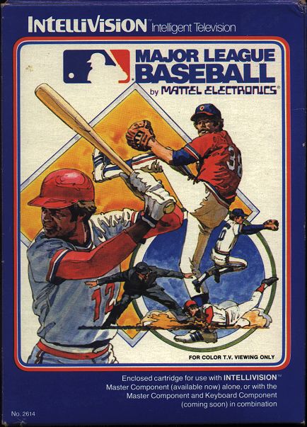 Major League Baseball - Intellivision video game collectible - Main Image 1