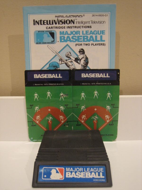 Major League Baseball - Intellivision (Mattel Electronics - 2) video game collectible - Main Image 2