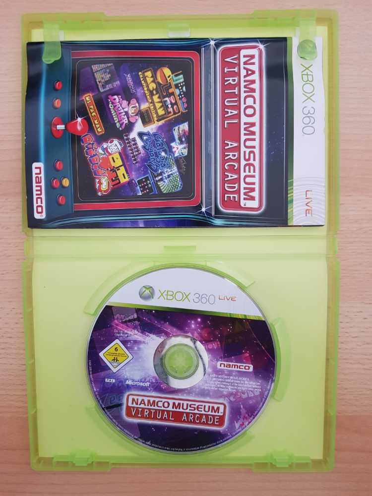 Namco Museum Virtual Arcade Game - Microsoft Xbox 360 (2) video game collectible [Barcode 3296580807109] - Main Image 3