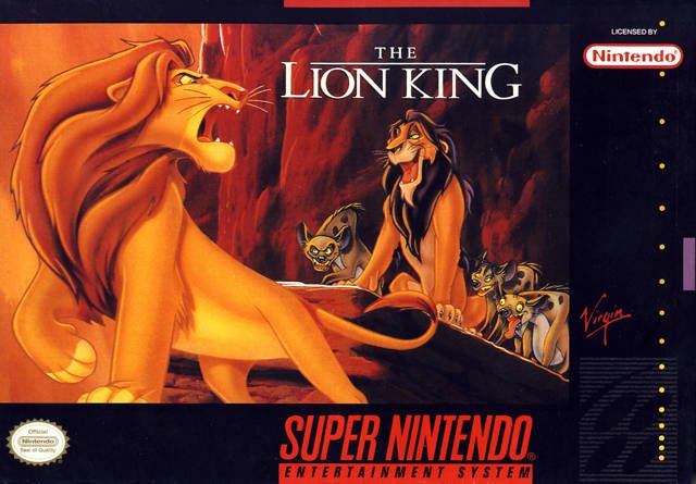 The Lion King - Nintendo Super Nintendo Entertainment System (SNES) (Virgin) video game collectible - Main Image 1