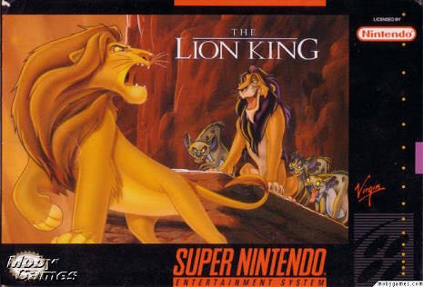 The Lion King - Nintendo Super Nintendo Entertainment System (SNES) video game collectible - Main Image 1