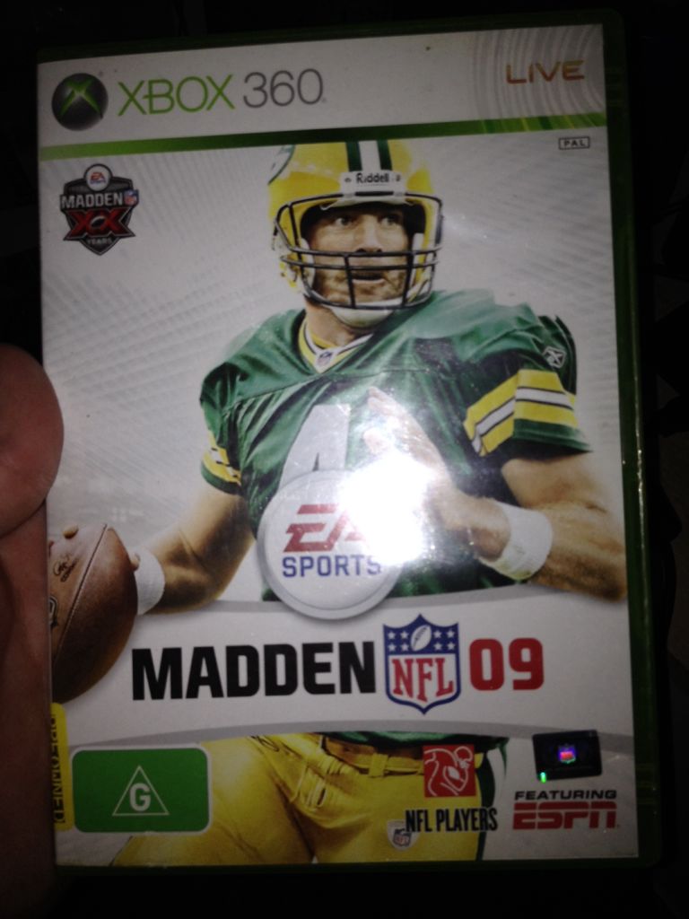 Madden 09 - Microsoft Xbox 360 video game collectible - Main Image 1