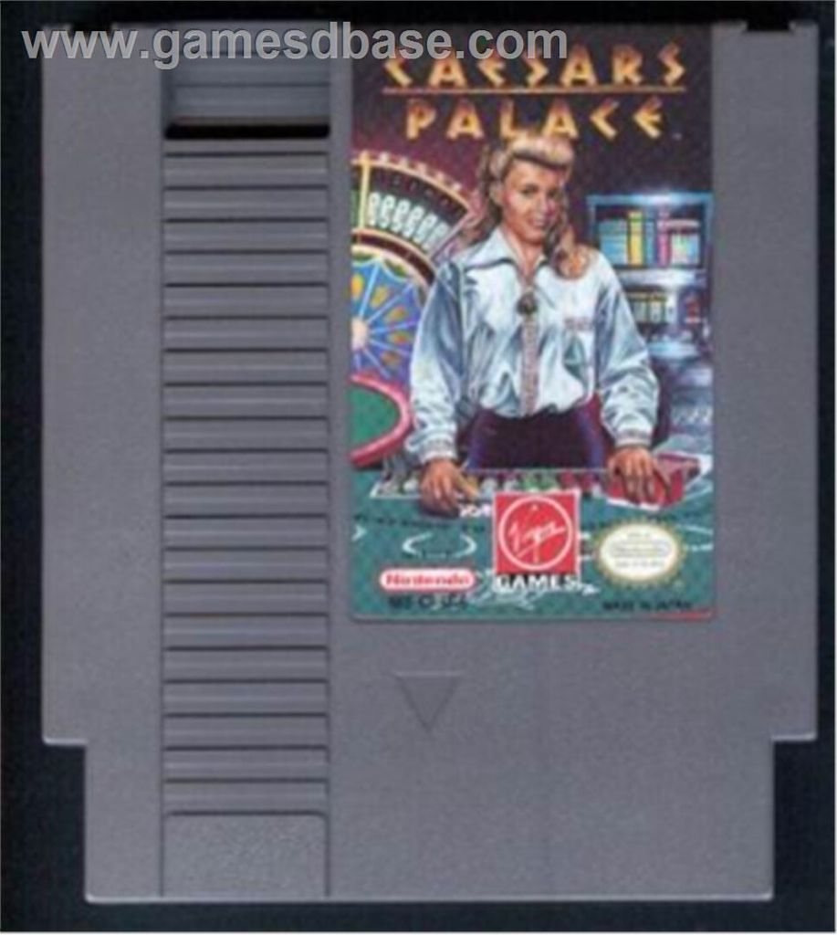 Caesars Palace - Nintendo Entertainment System (NES) video game collectible - Main Image 1