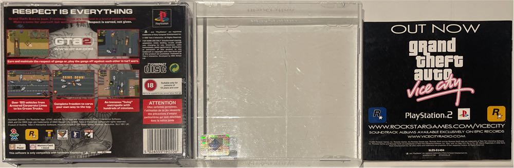 Grand Theft Auto 2 - Sony PlayStation (Rockstar Games - 1) video game collectible [Barcode 5026555190206] - Main Image 4