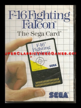 F-16 Fighting Falcon - Sega Master System video game collectible - Main Image 1