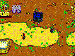 Rambo - First Blood Part II - Sega Master System (Sega - 1) video game collectible [Barcode 010086050646] - Main Image 4