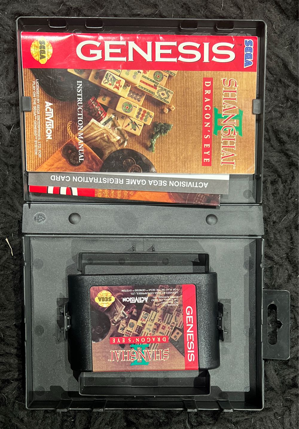 Shanghai 2 - Sega Genesis (Mega Drive) (Activision - 2) video game collectible [Barcode 047875340015] - Main Image 3