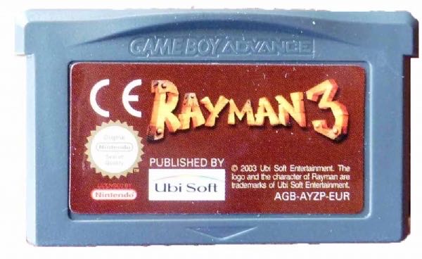 Rayman 3 - Nintendo Game Boy Advance (GBA) (Ubisoft - 1) video game collectible [Barcode 008888140405] - Main Image 3