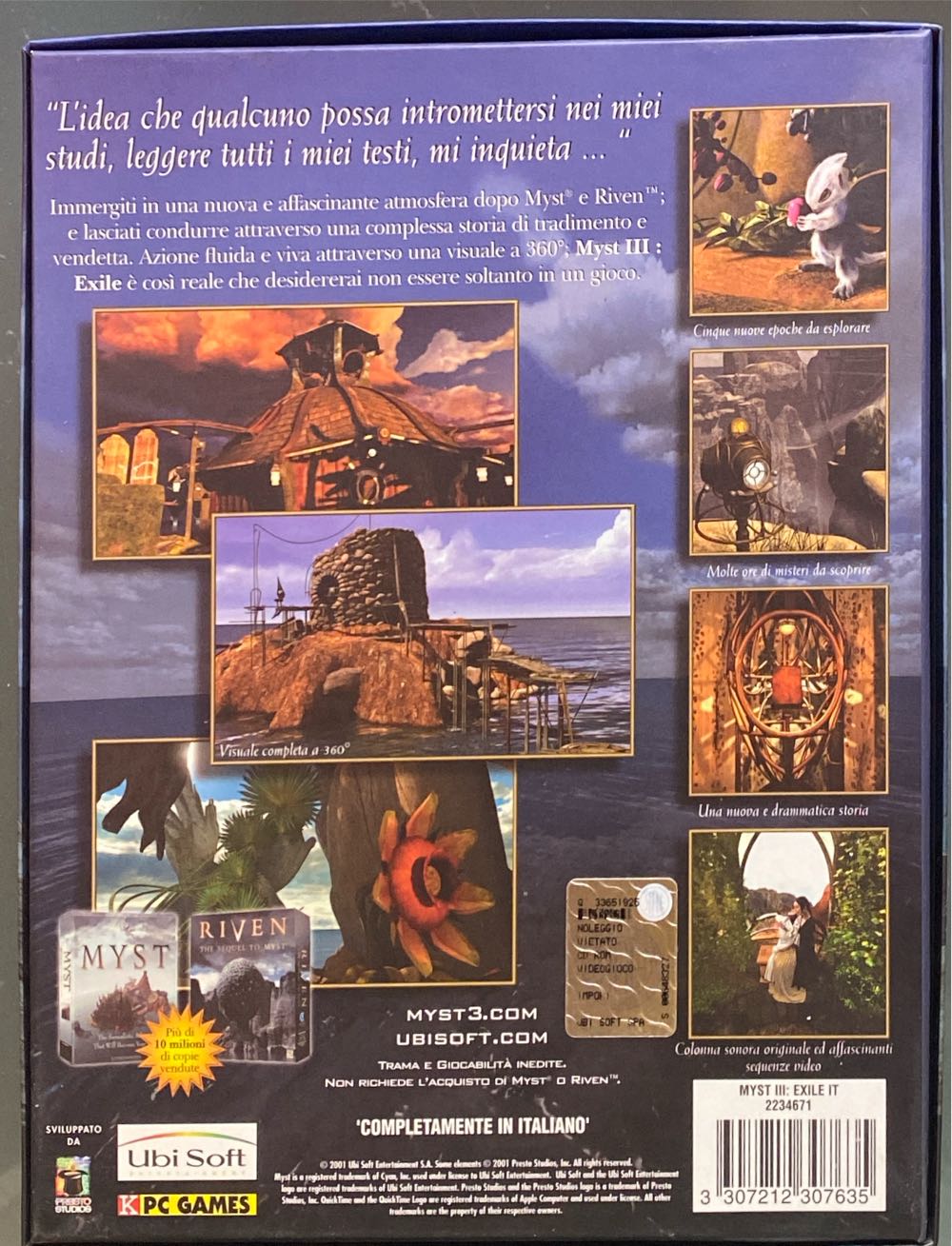 Myst III: Exile - CD Projekt GOG video game collectible [Barcode 8716051004431] - Main Image 2