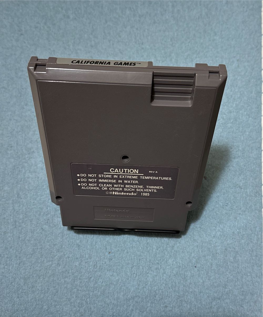 California Games - Nintendo Entertainment System (NES) (Milton Bradley) video game collectible - Main Image 4