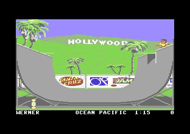 California Games - Commodore 64 (Epyx, Inc.) video game collectible - Main Image 2