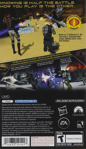 GI JOE: The Rise of Cobra - Sony PlayStation Portable (PSP) video game collectible - Main Image 2