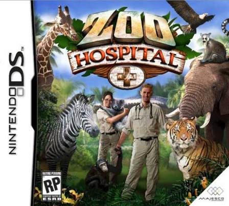 Zoo Hospital - Nintendo DS (Majesco Entertainment) video game collectible [Barcode 096427014973] - Main Image 1