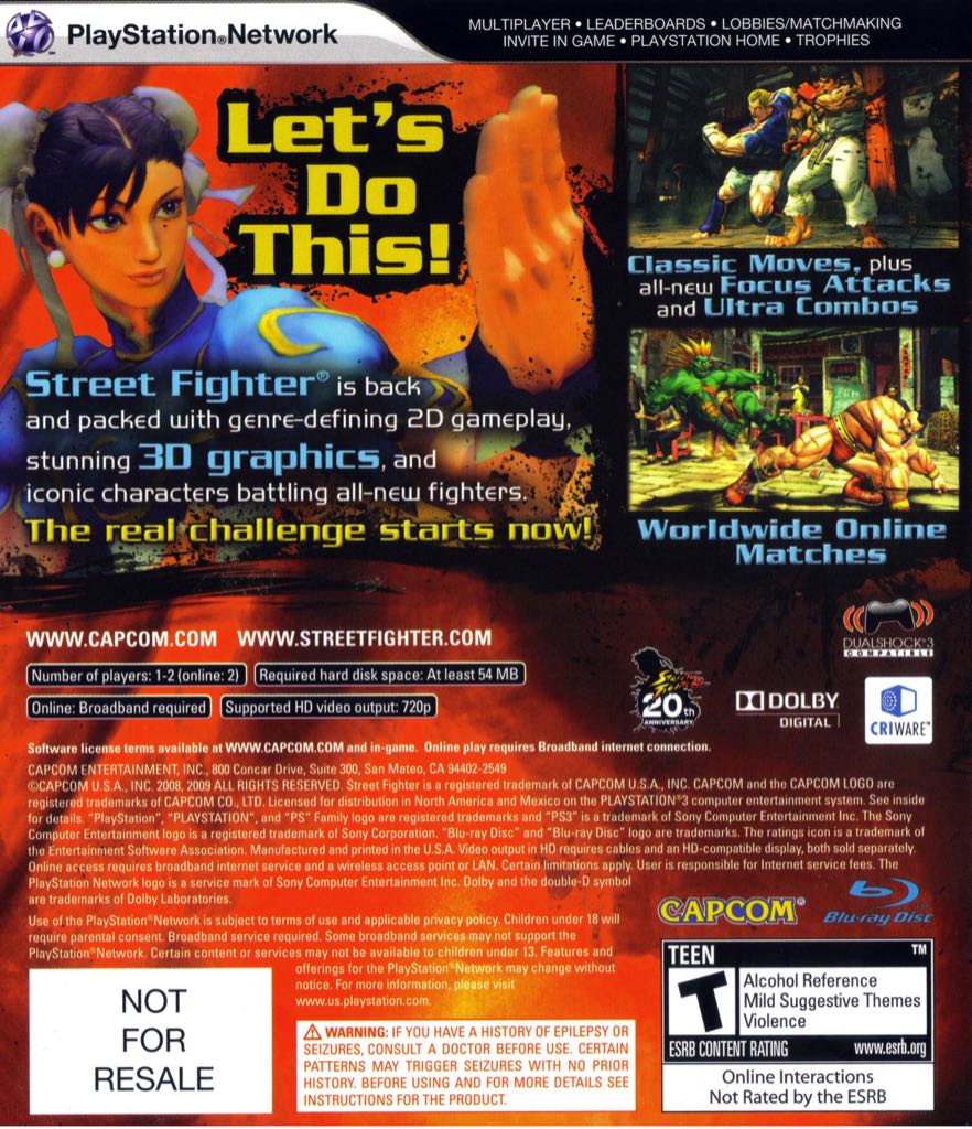 Street Fighter IV Collectors Edition - Sony PlayStation 3 (PS3) (Capcom - 2) video game collectible [Barcode 5055060925645] - Main Image 2