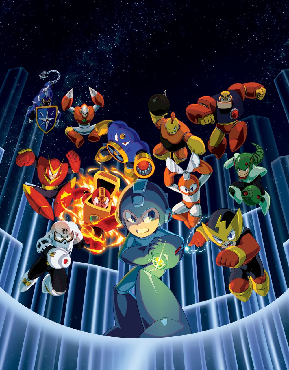 Mega Man Anniversary Collection - Nintendo GameCube (Capcom - 1) video game collectible [Barcode 013388200146] - Main Image 3