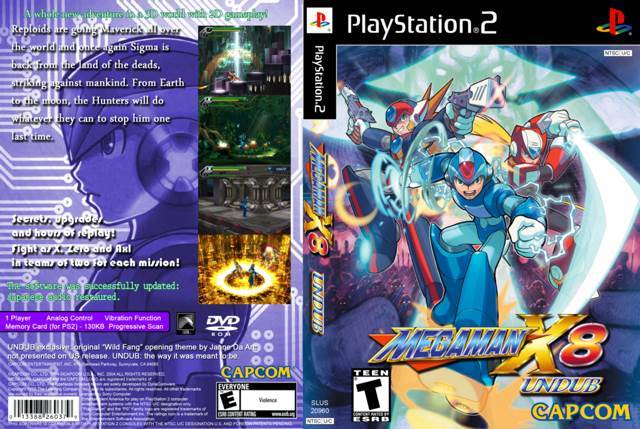 Mega Man X8 - Sony PlayStation 2 (PS2) (Capcom - 1) video game collectible [Barcode 5055060922613] - Main Image 2