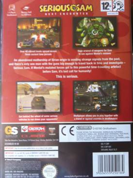 Serious Sam: Next Encounter - Nintendo GameCube (Global Star Software - 4) video game collectible [Barcode 5026555250184] - Main Image 2