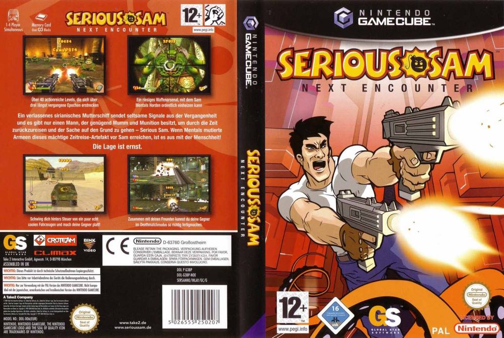 Serious Sam: Next Encounter - Nintendo GameCube (Global Star Software - 4) video game collectible [Barcode 5026555250184] - Main Image 3