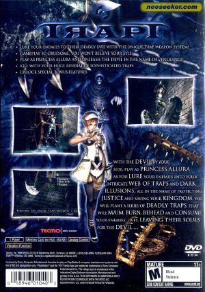 Trapt - Sony PlayStation 2 (PS2) (Tecmo - 1) video game collectible [Barcode 018946010403] - Main Image 2