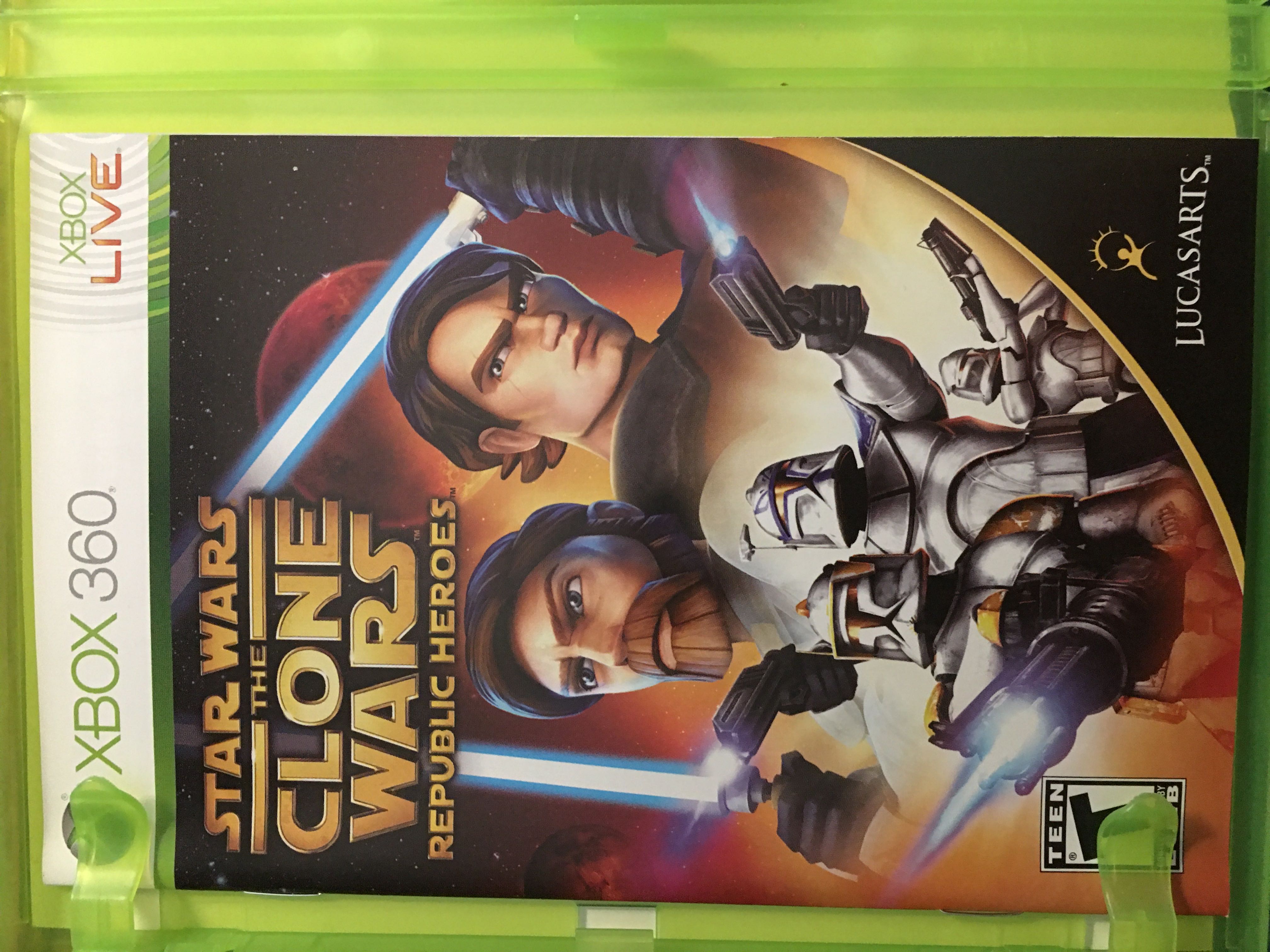 Star Wars The Clone Wars: Republic Heroes - Microsoft Xbox 360 (LucasArts - 2) video game collectible [Barcode 023272338763] - Main Image 4