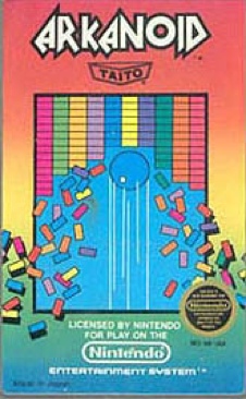 Arkanoid - Nintendo Entertainment System (NES) (Taito Corporation) video game collectible - Main Image 1