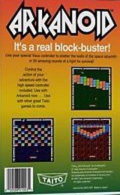 Arkanoid - Nintendo Entertainment System (NES) video game collectible - Main Image 2