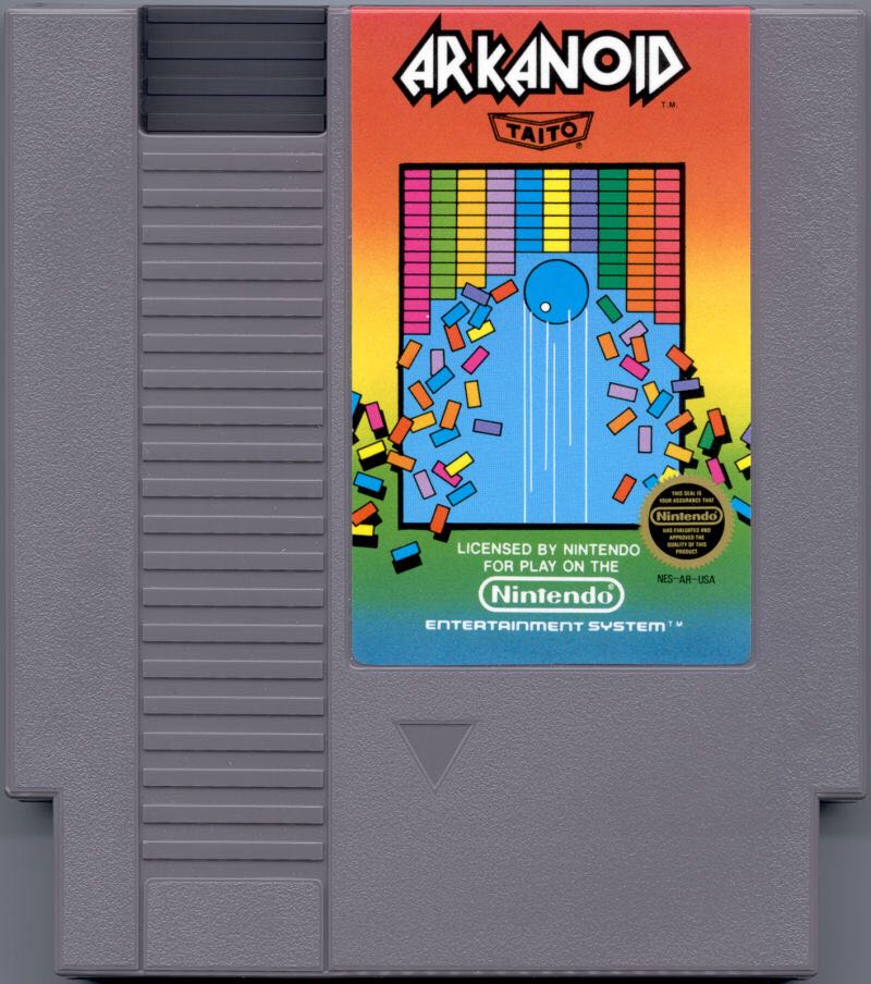 Arkanoid - Nintendo Entertainment System (NES) (Taito - 1) video game collectible - Main Image 2