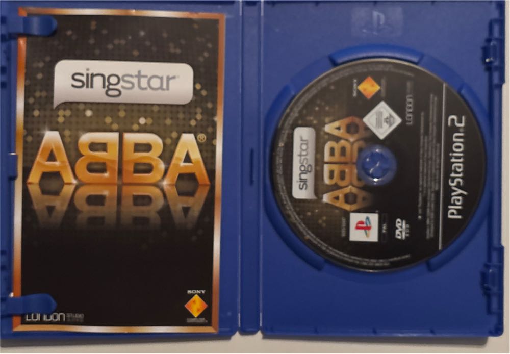 Singstar ABBA - Sony PlayStation 2 (PS2) video game collectible [Barcode 711719794950] - Main Image 3