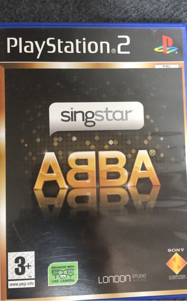 Singstar ABBA - Sony PlayStation 2 (PS2) video game collectible - Main Image 1