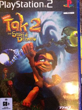 Nickelodeon Tak The Staff Of Dreams - Sony PlayStation 2 (PS2) (2) video game collectible [Barcode 4005209061865] - Main Image 1